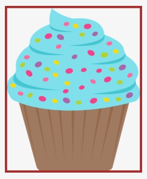 Incredible Chocolate Ice Cream Transparent Png Clip - Cupcake Clipart