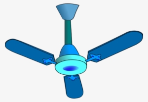 Ceiling Fan - Clip Art Of Fan