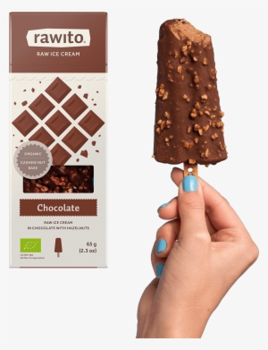 Chocolate Ice Cream In Chocolate With Hazelnuts - Rawito Zmrzlina Cena
