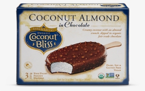 Luna & Larry's Coconut Bliss Coconut Almond In Chocolate - Coconut Bliss Ice Cream Bars