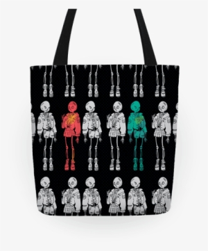 Skeleton Girls Tote - Cool Tote Bag
