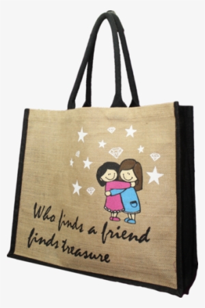 Ladies Fashion Jute Bag - Tote Bag