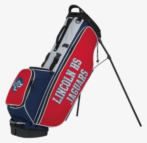 Mascot Team - Ping 4 Series Stand Bag Black/red