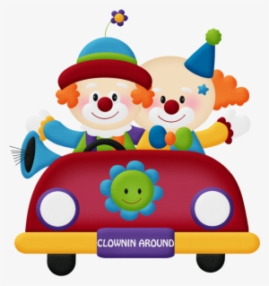 Circo Aw Clown Png Minus Carnival Awcircusclown - Palhaço No Carro Png