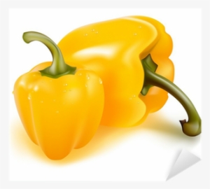 Ripe Yellow Peppers - Free Vector Vegetables