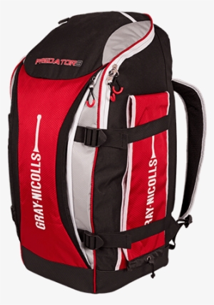 Gray Nicolls Predator3 100 Black/grey/red Cricket Kit - Gray Nicolls Cricket Bag