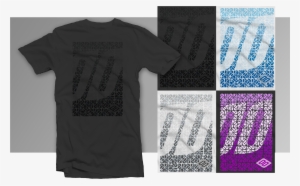 T-shirt Men Shot Race Gear Black Gray Blue Purple - T-shirt