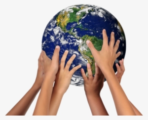 Whether It's In The Personal, Corporate Or Academic - Hands Holding Earth