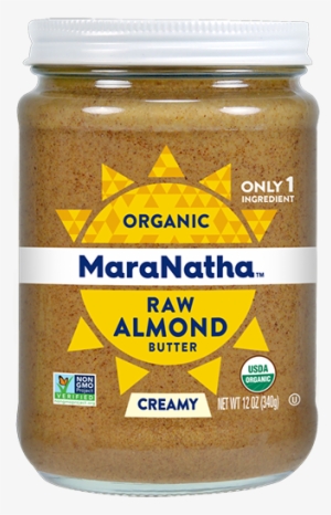 Organic Raw Creamy Almond Butter - Maranatha Organic Peanut Butter 16oz