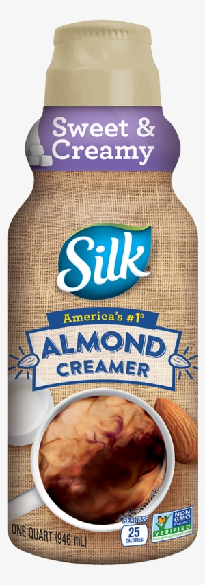 Silk Sweet & Creamy Almond Creamer - Caramel Silk Almond Creamer 1 Quart