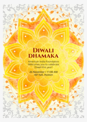 Explosions Of Diwali Fireworks, This Festival Invitation - Sacred Lotus