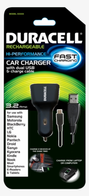 Duracell Recharageable Car Charger Samsung Htc Lg Nokia - Duracell Rechargeable Aaa Batteries, 4 Count