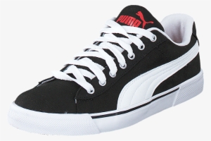 Puma Benny Black White 02571 07 Womens Textile Rubber - Puma Benny Black White