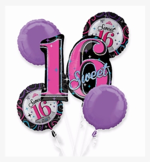 Happy Birthday 16 Balloons