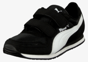 Puma Cabana Racer Mesh V Kids Black White 50197 00 - Shoe