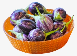 But Include Seeds Such As Pulses - Brinjal In Bowl