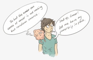 In Other Words, He's Giving The Ultimate "screw You" - Fault In Our Stars Cigarette Quote