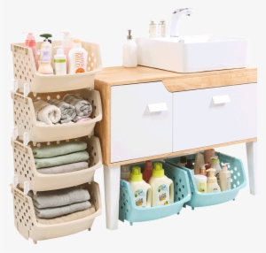 Charm Kitchen Rack Storage Rack Floor Vegetable Storage - Kitchen