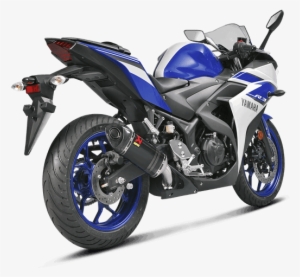 Akrapovic Carbon Slip-on Exhaust Yamaha R3 - Yamaha R3 Akrapovic