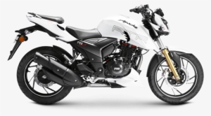 Tvs Apache Rtr 200 4v Abs Launched In India For Inr - Apache Rtr 160 4v White