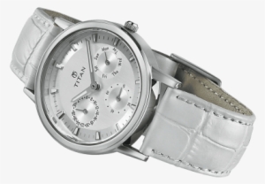 Titan Neo Women Leather Watch 2557sl01 - Titan Strap Watches For Ladies