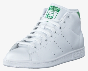 Adidas Originals Stan Smith Mid Ftwr White/ftwr White/green - Adidas Stan Smith