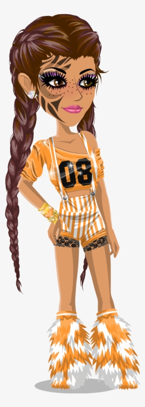 Msp Orange ♥ - Movie Star Planet Png