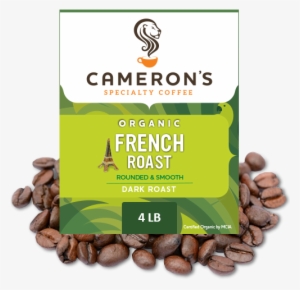 Organic French Roast Coffee 4 Lb Whole Bean - Cameron's Coffee Organic Colombian Supremo