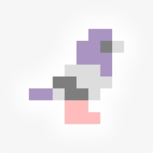 Logo Glowing Pigeon - Logo