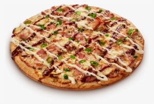 Oven-roasted Chicken Slices, Bourbon Bbq Sauce, Fresh - Pizza Bbq Png