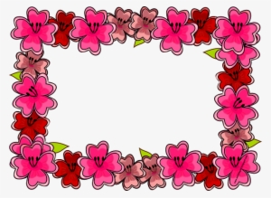 Download Frame Png Gratis - Frame Flowers No Background