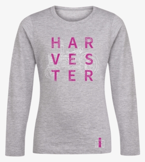 Girls Harvester Tractor Long Sleeve Tee Ih Long Sleeve, - Tractor - Long Sleeve