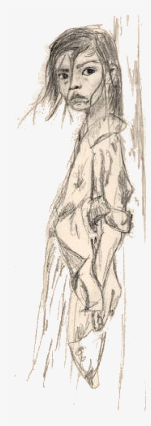 Png Format Background Images - Poor Girl Cartoon