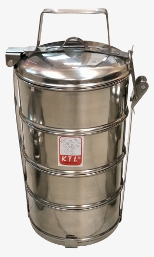 Ktl S/s 4 Layer Thai Tiffin Carrier - Food Steamer