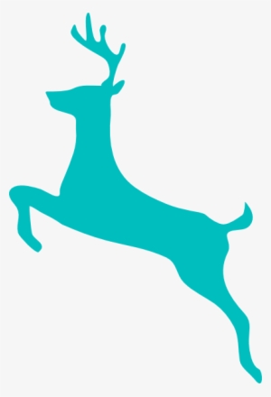 Blue Deer Svg Clip Arts 408 X 599 Px