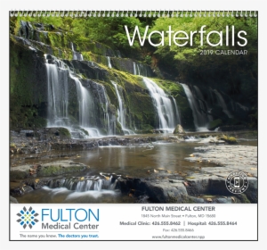 Picture Of Waterfalls Wall Calendar