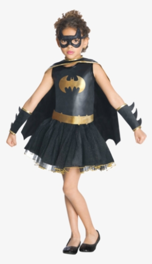 Girls Superhero Fancy Dress Childrens Childs Movie - Batgirl Tutu Child Costume