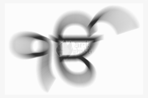 Ek Onkar Sikhism Symbol Blurred - Monochrome