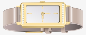 Female Wrist Watch Png Clip Art - Illustration