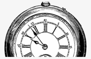 Pocket Watch Clipart - Relógio De Bolso Antigo