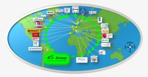 World Map Background - Arc Wireless Solutions, Inc.