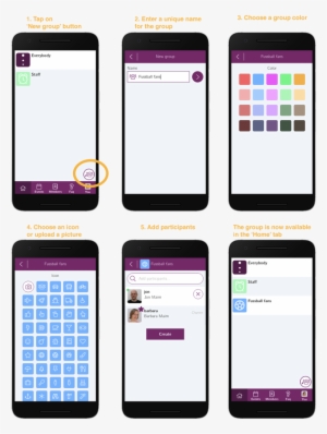 Edit Or Delete A Group - Iphone