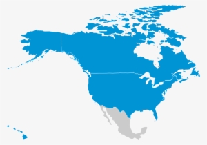 Robins Financial - - Map Of North America No Borders
