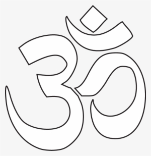 Hinduism - Om White