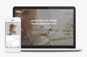Wagly Responsive Website And Mobile App - Iphone