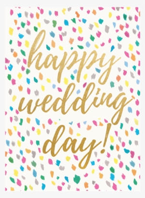 Happy Wedding Day - Quadro Decorativo - Frase - 120qdrp
