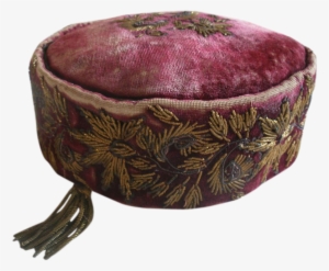 Vin Beauty Muslim Turkish Prayer Cap Hand Made Knitting - Smoking Cap
