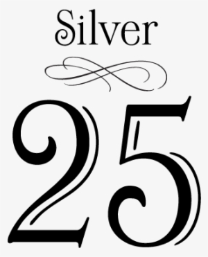 25th - 25th Anniversary Clip Art