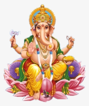 Transparent God Ganapathi - Lord Ganesha Png