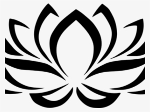 Lotus Clipart Nelum - Lotus Flower Line Art